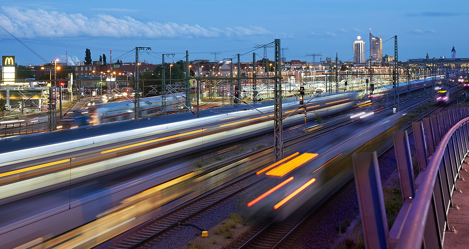 Bahnhofsvorfeld Hauptbahnhof Leipzig