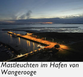 Eine Fotoreportage über neue Leuchten mit bernsteinfarbigem Licht im Nationalpark niedersächsisches Wattenmeer