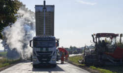 Strassenbauarbeiten auf der B87